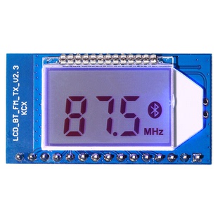 蓝牙模块FM调频立体声音频发射器电路板蓝牙转发调频电台模块