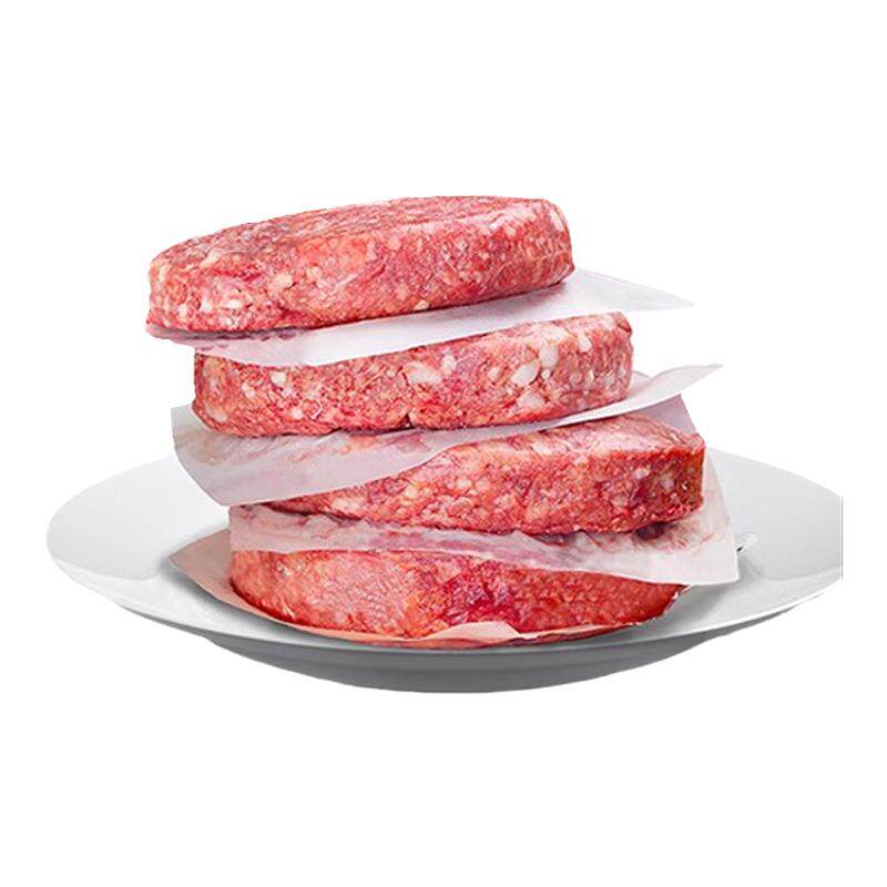 清真和牛牛肉饼原切雪花牛肉