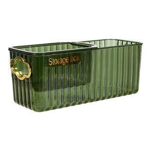 懒人轻奢果盘家用客厅嗑瓜子神器果篮零食干果盒双层沥水盘水果盆