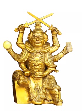 黄铜材质祝福中式客厅