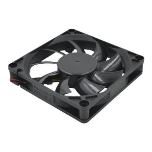 SNOWFAN 8CM厘米8015静音电脑机箱散热风扇12V主板3P支持测速风机