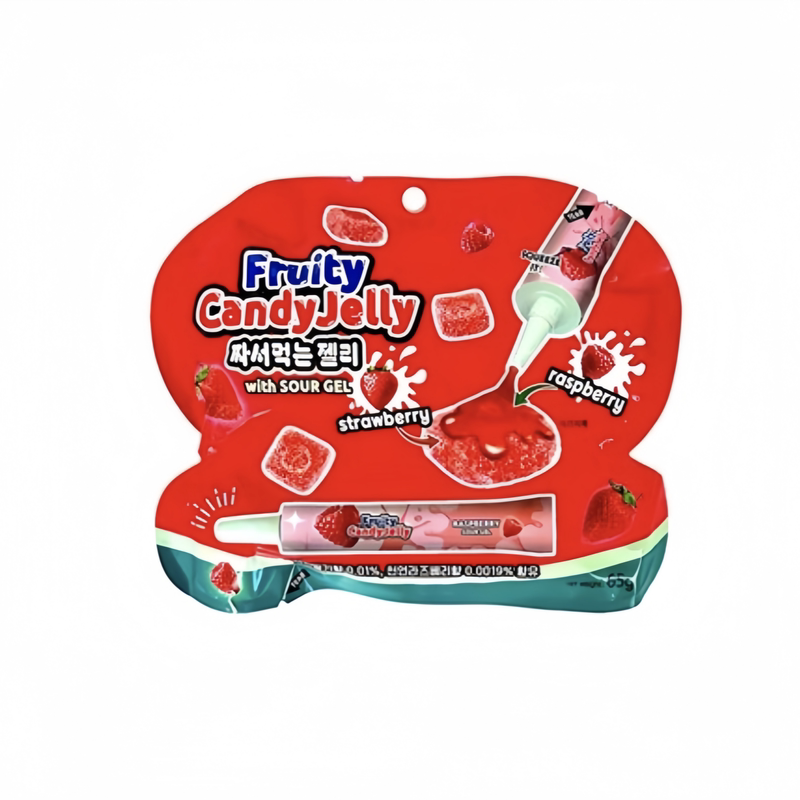 FruityCandyJelly草莓挤挤果冻糖