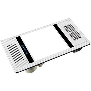 沃旋 345x345x690集成吊顶LED照明灯PTC风暖浴霸取暖奇利力通用