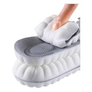 鞋垫运动气垫减震踩屎感防痛足弓支撑男士防臭女款加厚军训专用