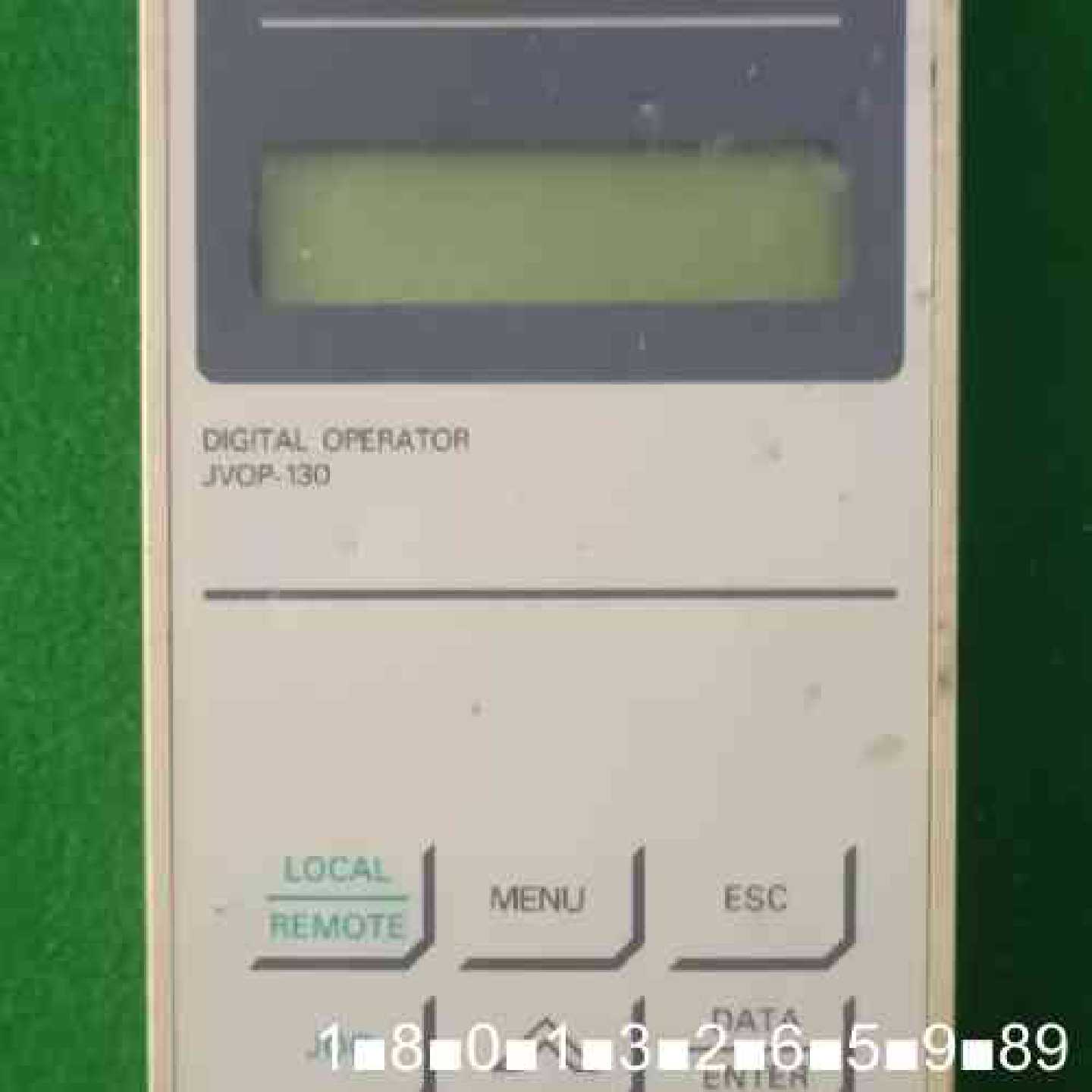议价Yaskawa变频器616G5操作面板 JVOP-130
