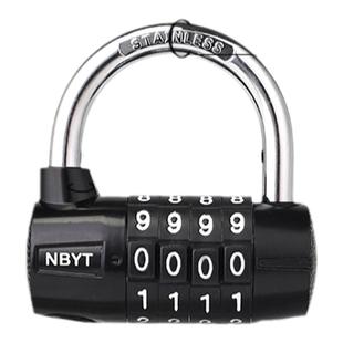NBYT304不锈钢锁梁锁芯大门锁柜子密码锁挂锁防水防锈户外庭院锁