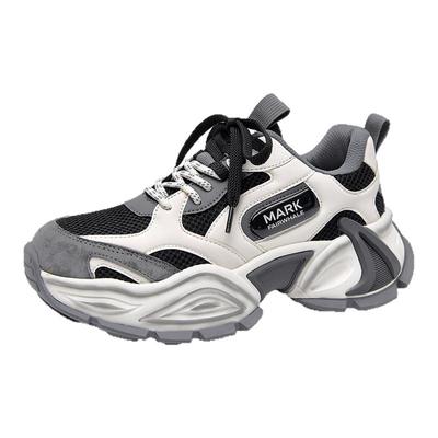 马克华菲厚底老爹鞋男款休闲百搭