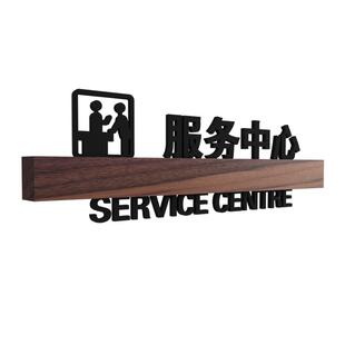 高档实木标识牌校长室胡桃木门牌号亚克力电脑室年级牌子医务室传达室图书室创意木质指示牌学校房间号码定制