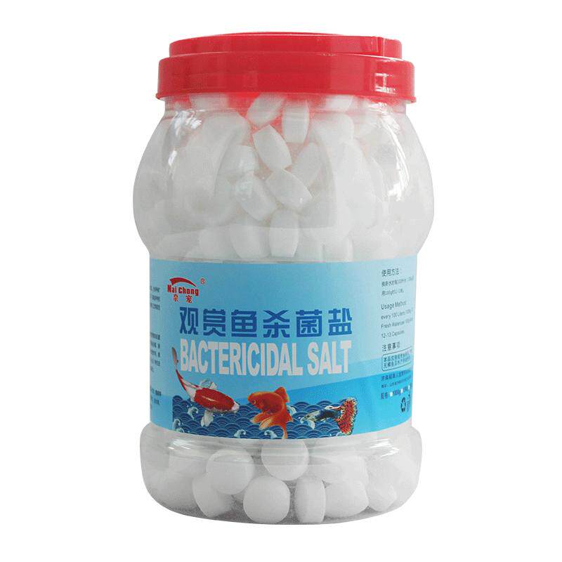 水族专用白盐养鱼常备去黄水