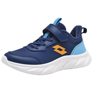 LOTTO乐途儿童男童加绒二棉运动鞋子2025秋冬季新款女童皮面跑鞋