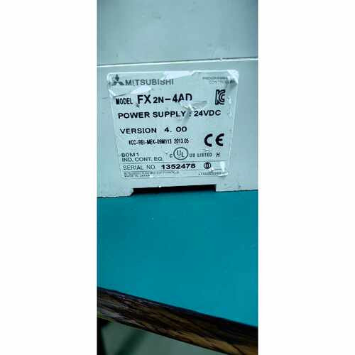 下单前咨询三菱PLC模块 FX2N-4AD，拆机件，24VDC电源，版