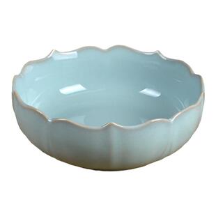 汝窑陶瓷茶洗大号茶海大容量汝瓷水洗水仙盆青瓷笔洗茶具杯洗水盂