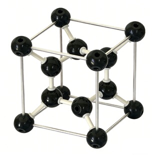 小型金刚石晶胞结构球棍模型学生专用化学学具可拆装练习便携模型