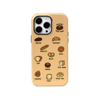 Ufology原创磁吸适用iPhone15promax手机壳14pro苹果13面包12全包17二合一菲林16pro支架秋冬新款面包摇摇乐