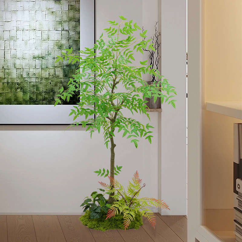 仿真绿植大型散尾葵造景装饰客厅落地假花盆栽室内盆景摆件假植物