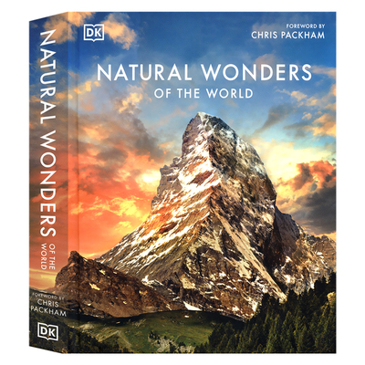 DK Natural Wonders of the World 世界自然奇观 地球地理 动植物天气 百科科普读物 风景摄影3D地形模型 精装 英文原版进口图书
