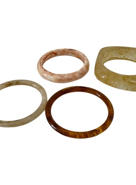 亚克力不规则醋酸手镯