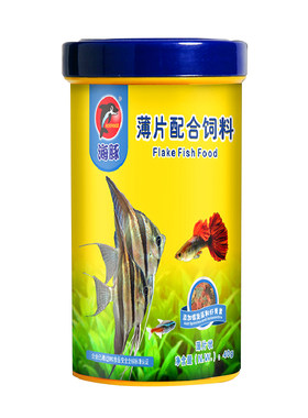 海豚薄片小型上浮观赏鱼饲料