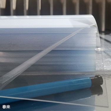 透明PVC硬片 透明塑料板印刷PVC透明磨砂片材PVC防寒材料