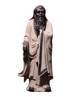 晟初书房老子像陶瓷摆件