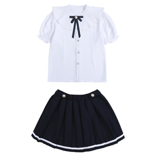 小学生校服夏季英伦风幼儿园园服集体毕业演出服套装儿童班服夏装
