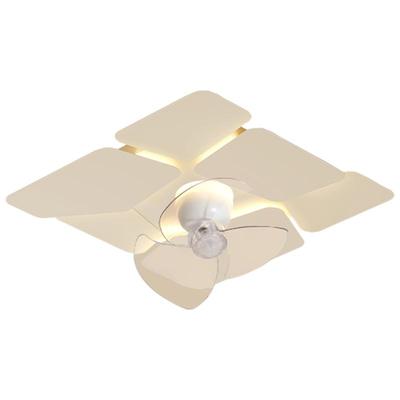 创意led吸顶灯隐形风扇灯主卧室