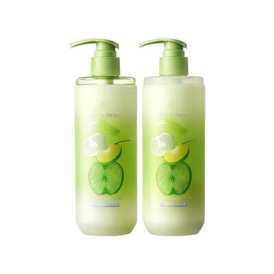【重磅上新 立即抢购】offrelax青苹果限定 泡泡沐浴露磨砂沐浴霜