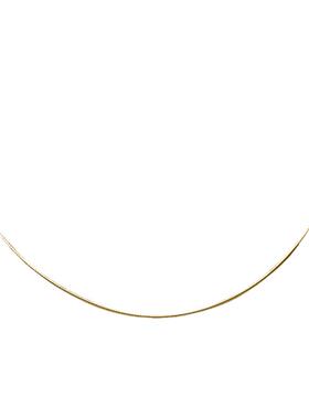 简单耐看ins风极细蛇骨链项链