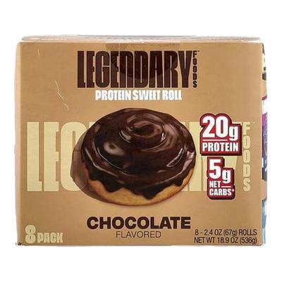 Legendary Foods蛋白甜卷锻炼健康零食生酮蛋白棒无糖高纤维