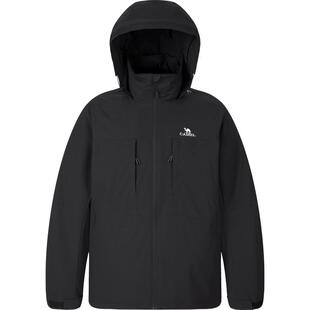 骆驼羽绒服三合一秋冬25新款可拆卸羽绒内胆户外加厚防风外套男女