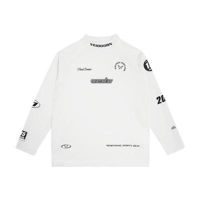 维动探寻半高领长袖专业运动T恤