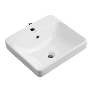 箭牌台上盆简约家用卫生间小尺寸陶瓷浴室柜水龙头洗手洗漱台中盆