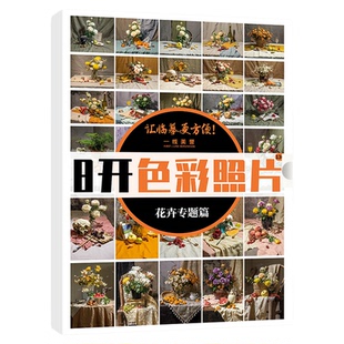 高清8开色彩照片临摹卡水果蔬菜花卉杂物生活工具模拟考题照片写生素材美术高考联考国美教程美院绘画书籍临摹卡