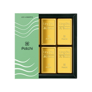 新年礼物Patchi迪拜芭驰金砖巧克力进口榛子酱高端零食礼盒生日