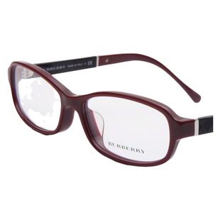 BURBERRY博柏利气质窄框眼镜架复古可配近视眼镜框男女同款2184D