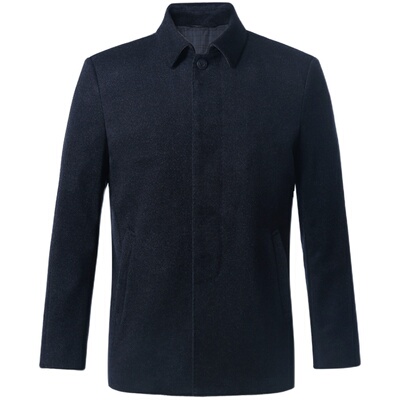 爱缪斯高端秋冬羊毛混纺外套夹克