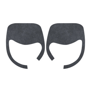 适用26款焕新版极氪001安全带收缩面板贴防刮保护Alcantara翻毛皮