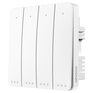 自发电无线开关面板四开双控开关免布线家用开关220V无线遥控开关