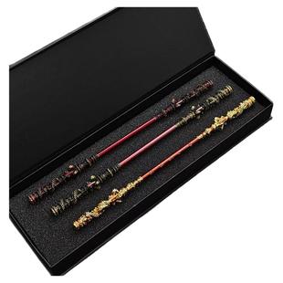 黑神话悟空游戏周边30CM齐天大圣如意金箍棒全金属工艺品摆件模型