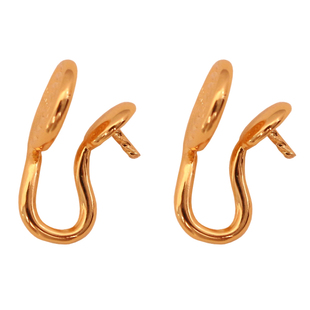 裸珠半孔珍珠改蚊香盘耳夹转换器空托配件diy手工粘珠子耳钉隐形