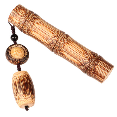 实心竹节节高男士随身把件