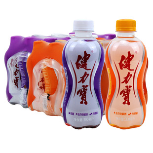 健力宝300ml*24瓶小瓶橙蜜味运动饮料玛瑙葡萄味补充电解质含蜂蜜