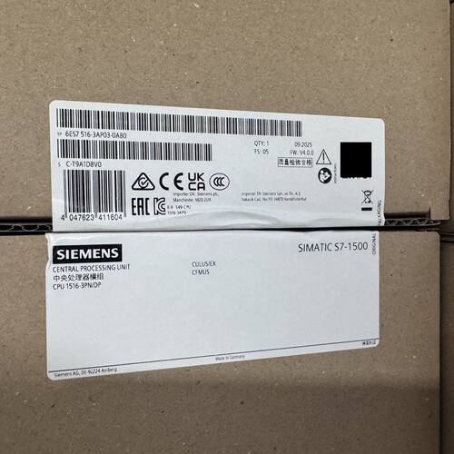 议价SIMATIC S7-1500 CPU 1516F-3 PN/DP模块6ES7516-3FN02/AP03-