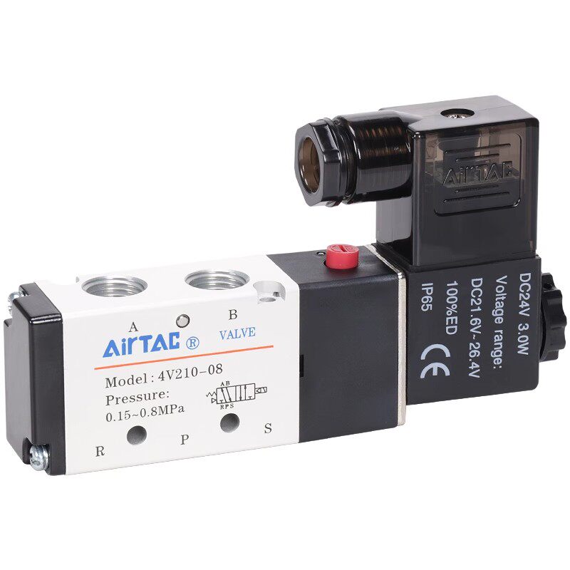亚德客12V/24V气动电磁阀控制阀