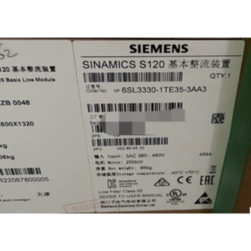 议价6SL3330-6TE35-5AA3西门子原装变频器6SL3330-6TE35-5AA3