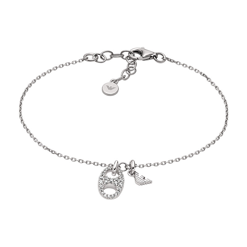 【自营】[白鹿同款]Armani阿玛尼猪鼻子系列手链女银质小众送女生