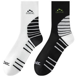 青少年袜子男款春秋季纯棉防臭初中生高中学生男孩男童篮球运动袜