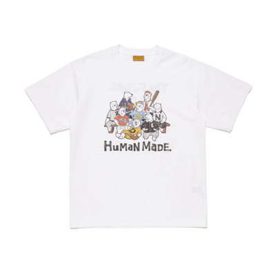 HumanMade2026SS动物印花T恤