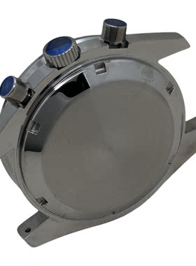 39.7mm银色不锈钢表壳20mm精钢