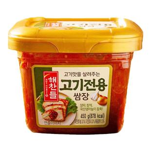 韩国进口好餐得烤肉酱蘸酱韩式烧烤调料专用生菜腌料家用拌饭酱料